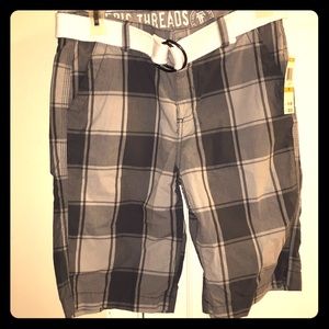 Boys shorts with belt size 14